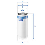 23.144.01 UFI Filters UFI Oil Filter