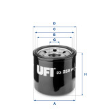23.258.00 UFI Filters UFI Oil Filter