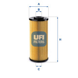 25.218.00 UFI Filters UFI Oil Filter