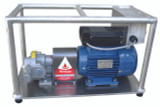 305300R1 Alemlube mobile high volume 240V oil transfer pump with carry frame  50L/min;