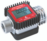 407010N2 Piusi in-line electronic diesel meter, 1" inlet, 120L/min;