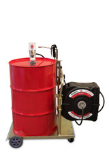 223003 Alemlube 180kg grease kit with hose reel;