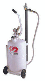 371600 Samoa air operated mobile waste oil evacuator with 24L reservoir;