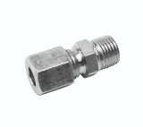 6400298 Alemlube Straight connector 6mm tube x 1/8 BSP;