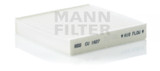 CU1827 Mann Filter Cabin Air Filter