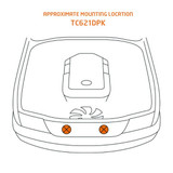 TCD621DPK Direction Plus ; TransChill Transmission Cooler Kit RANGER / EVEREST / BT50