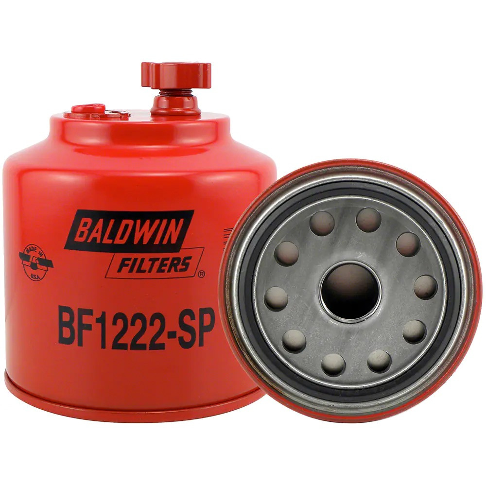 BF1222SP Baldwin Fuel/Water Separator Spinon with Drain and Sensor
