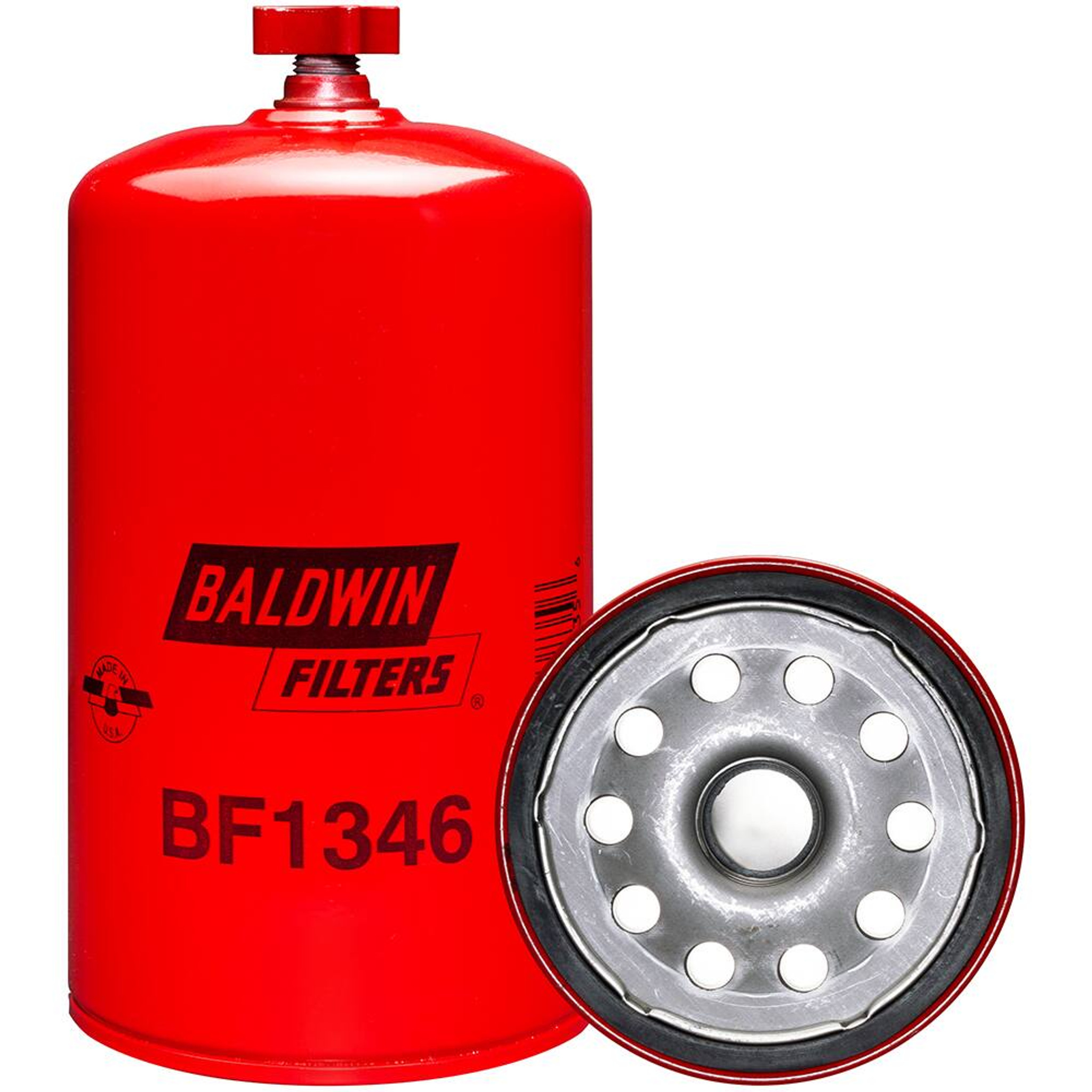 BF1346 Baldwin Fuel Water Separator Spin on With Drain Filter Discounters bf1346-baldwin-fuel-water-separator-spin-on-with-drain-filter-discounters