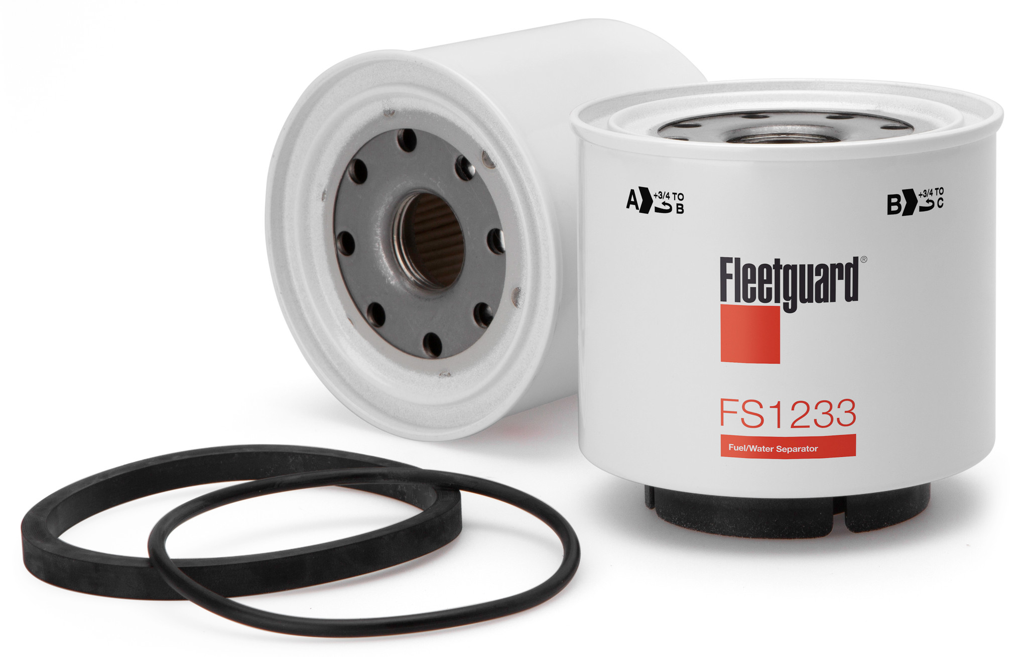 FS1233 Fleetguard Fuel/Water Sep Spin-On - Filter Discounters