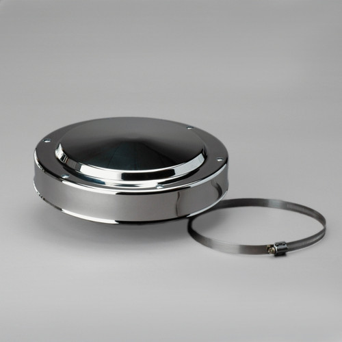 H001773 Donaldson Inlet hood, bright stainless