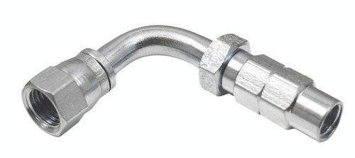HS90J716 Alemlube EL Series 8.3mm hose end with sleeve swaged 7/16"JIC;