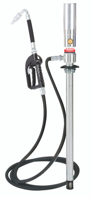 O30040 Alemlube EL Series 3:1 oil transfer kit for low to medium viscosity oil with oil meter - 12L/min;