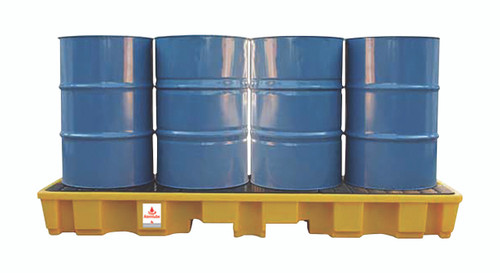 SJ-100-061 Alemlube in-line 4 drum spill container;