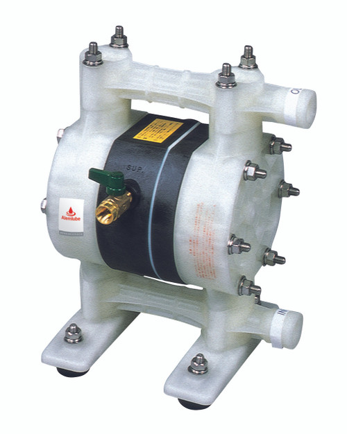 ALE-15FPH Alemlube 1/2" air operated AdBlue® transfer diaphragm pump  45L/min;