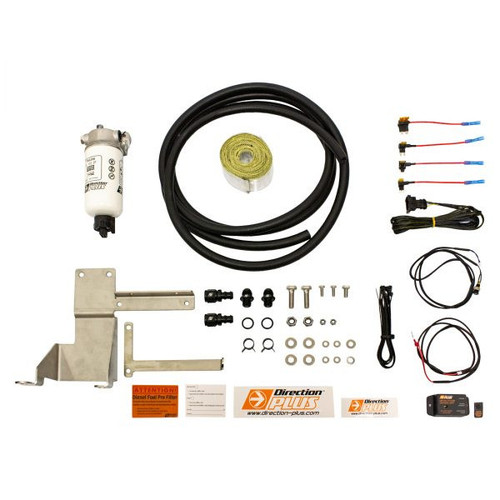 PL640DPK Direction Plus ; Toyota Landcruiser 70 Series Pre Fuel Water Separator Kit - Mann + Hummel Preline 150