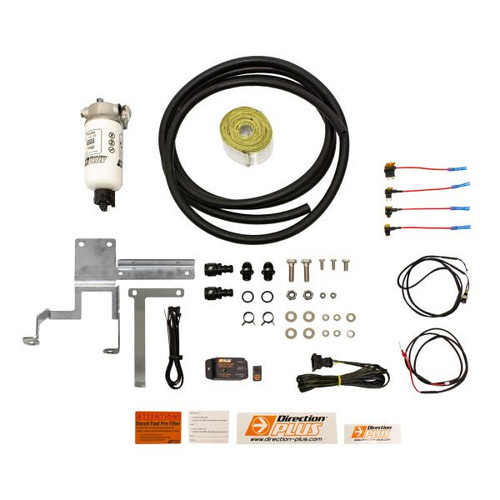 PL642DPK Direction Plus ; Toyota Landcruiser 709 series, 2017-2019 Engine 1VD-FTV Pre Fuel Water Separator Kit - Mann + Hummel Preline 150