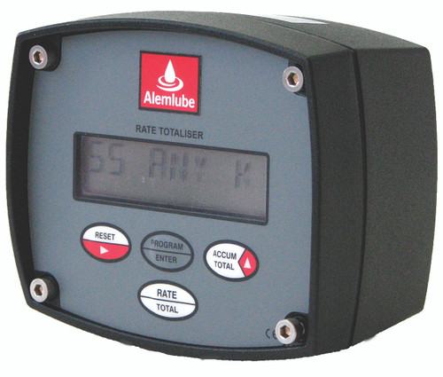 RT401D0FA Flomec RT40 aluminium body, display with fascia protector;