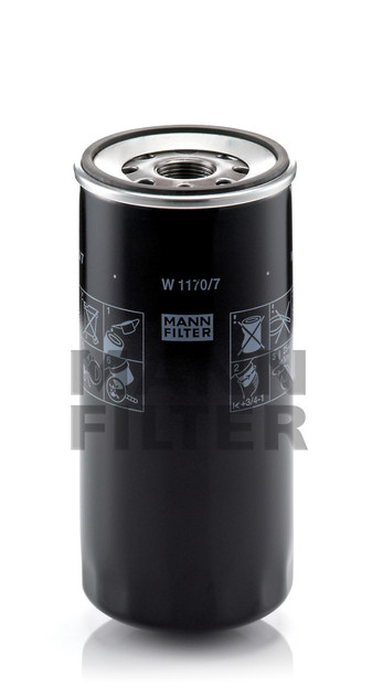 W1170/7 Mann Filter Mann Oil Filter