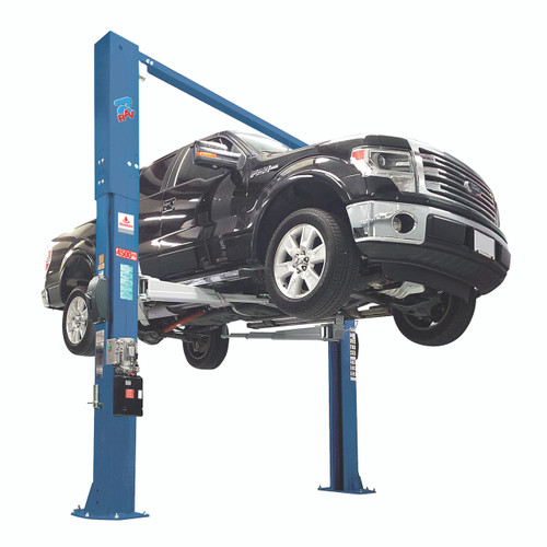 KPH370.45 Ravaglioli 2-post 4.5t electro-hydraulic clear floor hoist;