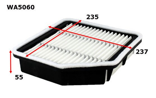 WA5060 Wesfil Air Filter; A1734 Lexus