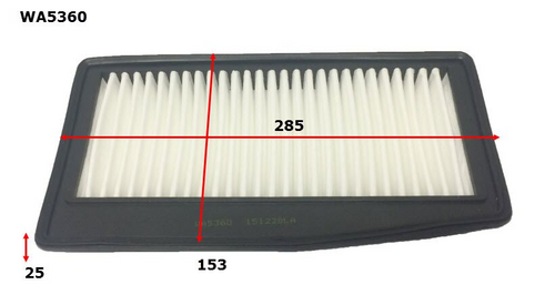 WA5360 Wesfil Air Filter; Holden