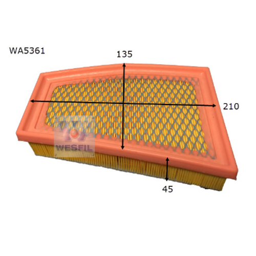 WA5361 Wesfil Air Filter; Audi