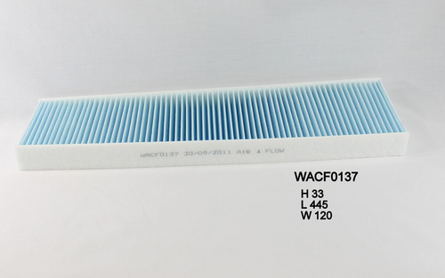 WACF0137 Wesfil Cabin Filter; RCA226C Mini