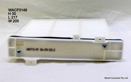 WACF0149 Wesfil Cabin Filter; RCA252C Mitsubish