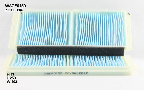 WACF0150 Wesfil Cabin Filter; RCA232P Mazda