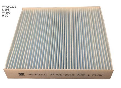 WACF0201 Wesfil Cabin Filter; RCA265P Fiat