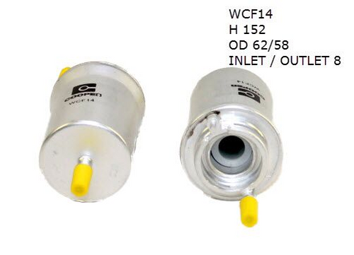 WCF14 Wesfil Efi Fuel Filter; Z674 VW