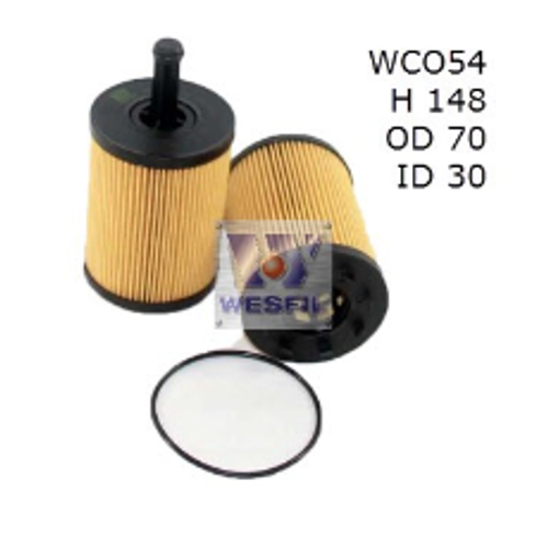 WCO54 Wesfil Oil Filter; R2615P VW