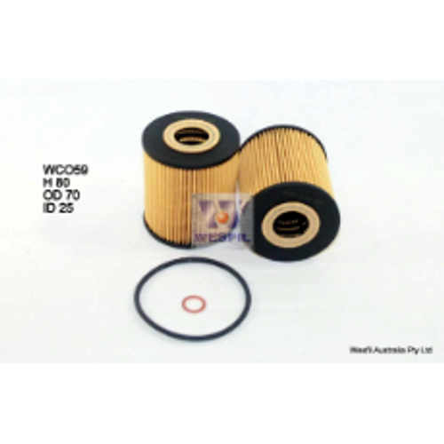 WCO59 Wesfil Oil Filter; R2625P / R2685P BMW