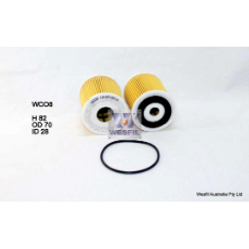 WCO8 Wesfil Oil Filter; R2647P Mini