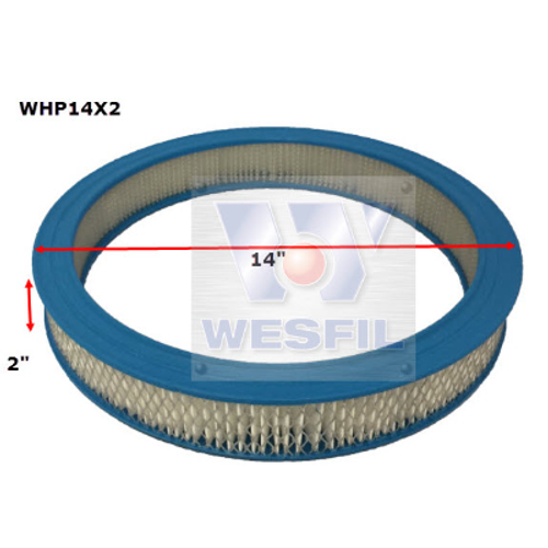 WHP14X2 Wesfil Sports Air Filter