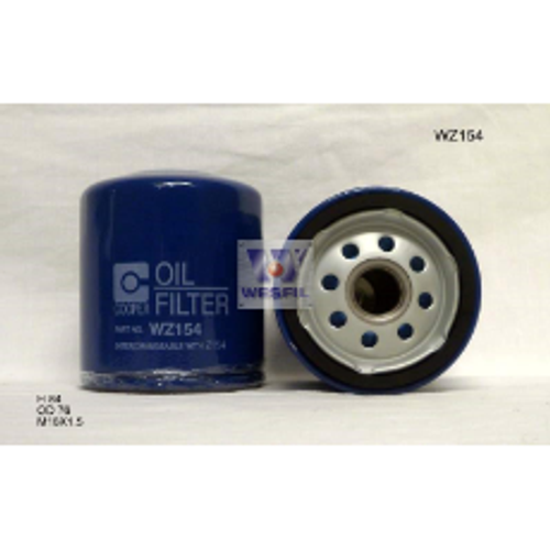 WZ154 Wesfil Oil Filter; Z154 Daewoo / Nissan