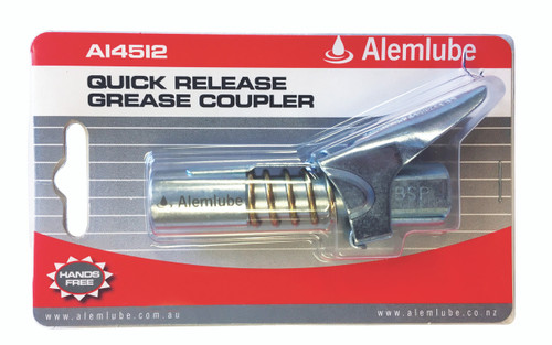 1/8" BSP Quick Release Grease Gun Coupler;