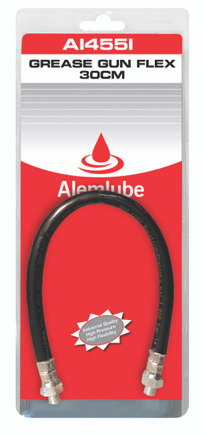 A14551 Alemlube polyamide grease gun flex, 300mm long;