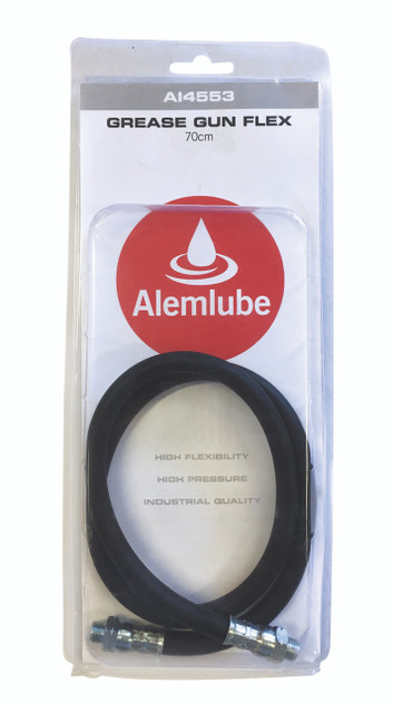 A14553 Alemlube polyamide grease gun flex, 700mm long;