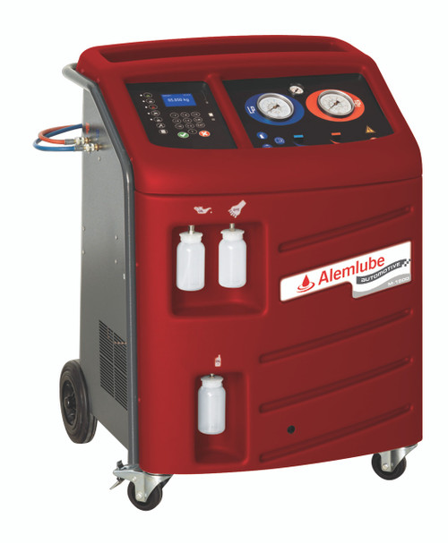 AA1500P Alemlube Automotive automatic air conditioning station with printer  20kg capacity;