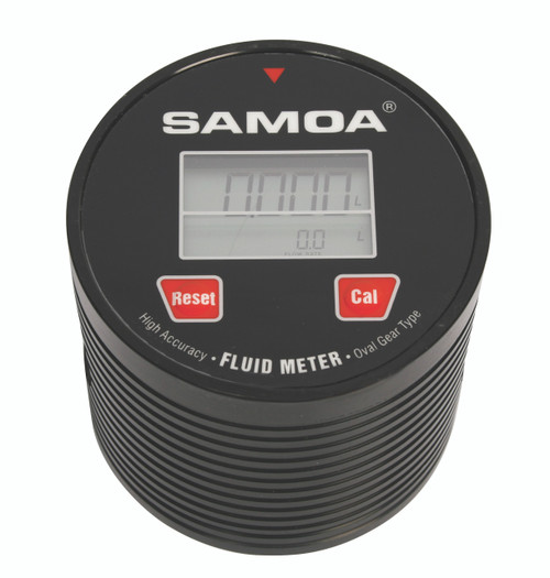 366725 Samoa electronic oil meter  1/2" BSP inlet, 50L/min;