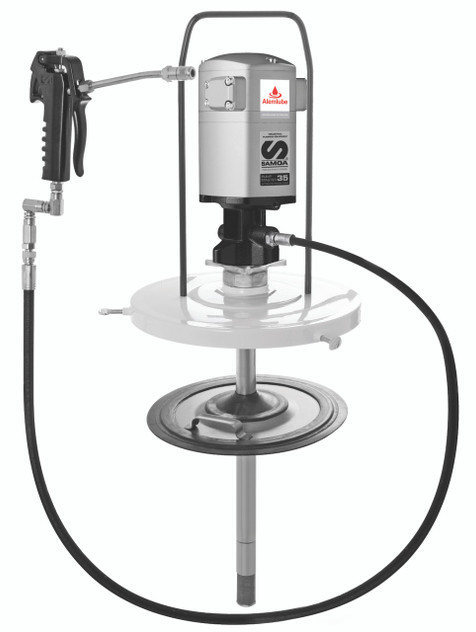 423021 Samoa 60:1 ratio 20kg heavy duty grease kit with carry handle;