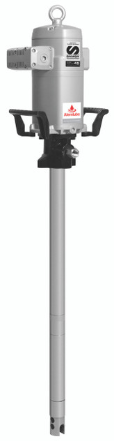 531410 Samoa PM45 high pressure grease pump, 40:1 ratio, 4-1/2" air motor;