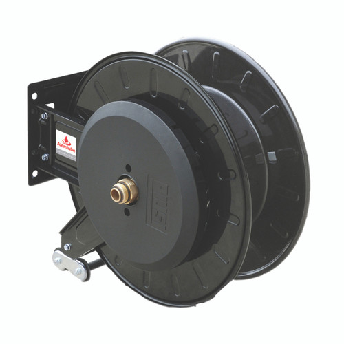 750030 Piusi 1" ID spring rewind hose reel, c/w 10m x 1" ID hose;