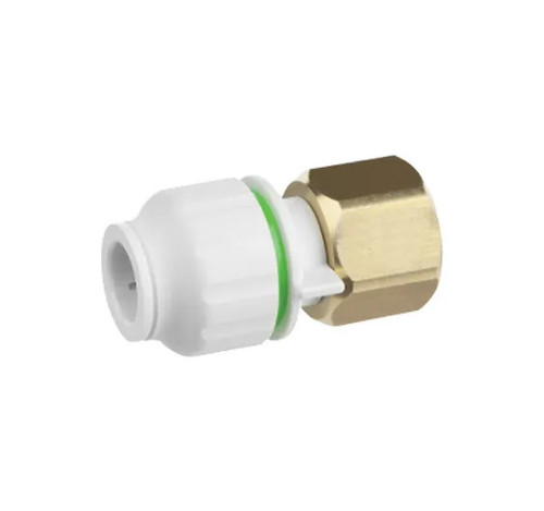 KLTA1207MB Puretec KLTA1207MB Puretec KwikLock Tap Connector, Brass Nut, Straight 12mmT x 1/2BSPF