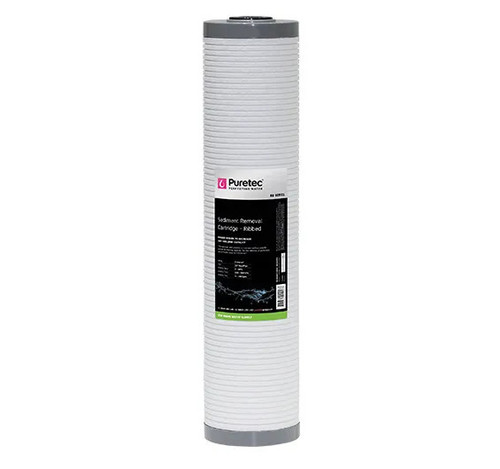 RB05MP2 Puretec RB05MP2 Puretec Ribbed Large Dia 4.5" Cartridge, 20 inch, 5um