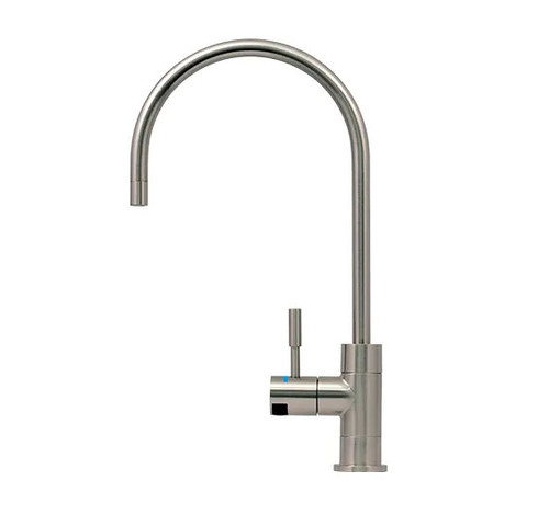 DFU240 Puretec DFU240 Puretec Brushed Nickel Designer Faucet, High Loop, 1/4 Turn, LED