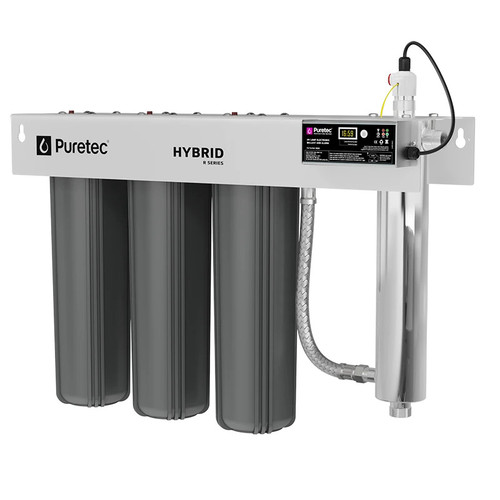 HYBRID-R11 Puretec HYBRID-R11 Puretec Hybrid R11 Triple Filter & UV System 120 lpm Reversible Bracket
