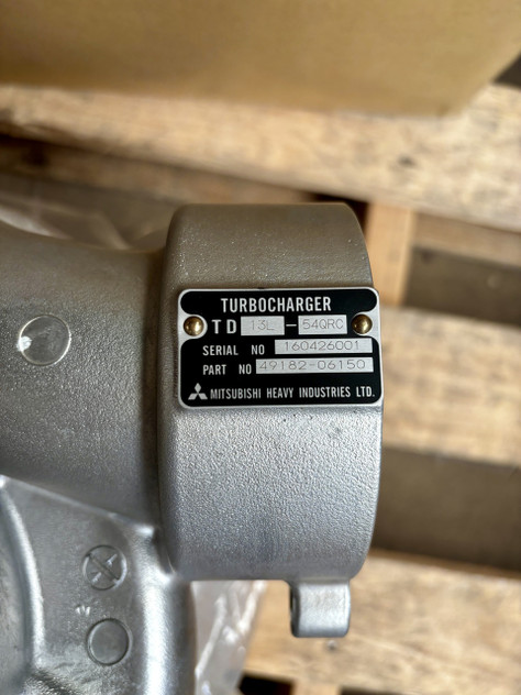 49182-06150 Mitsubishi Heavy Industries Turbocharter; Suit S12R Engine