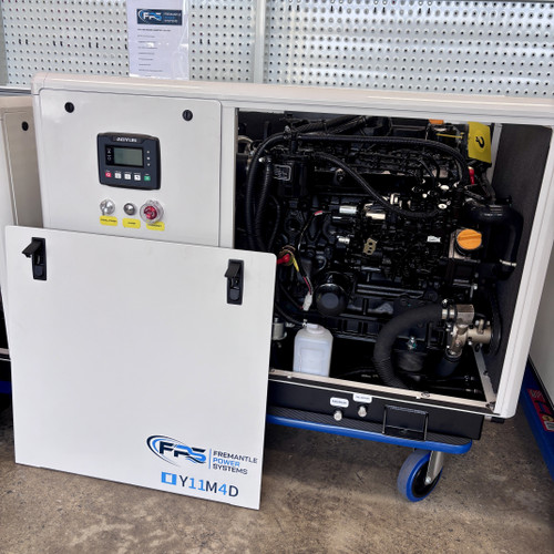11kW FPS Enclosed Marine Genset; Powered by Yanmar